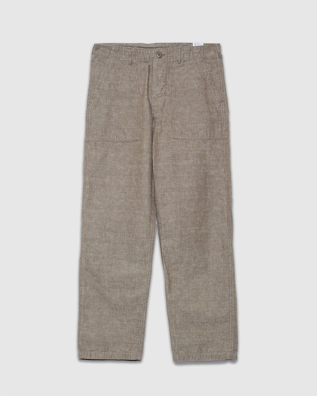 Chambray Fatigue Pants (Regular Fit) - Dusty Olive