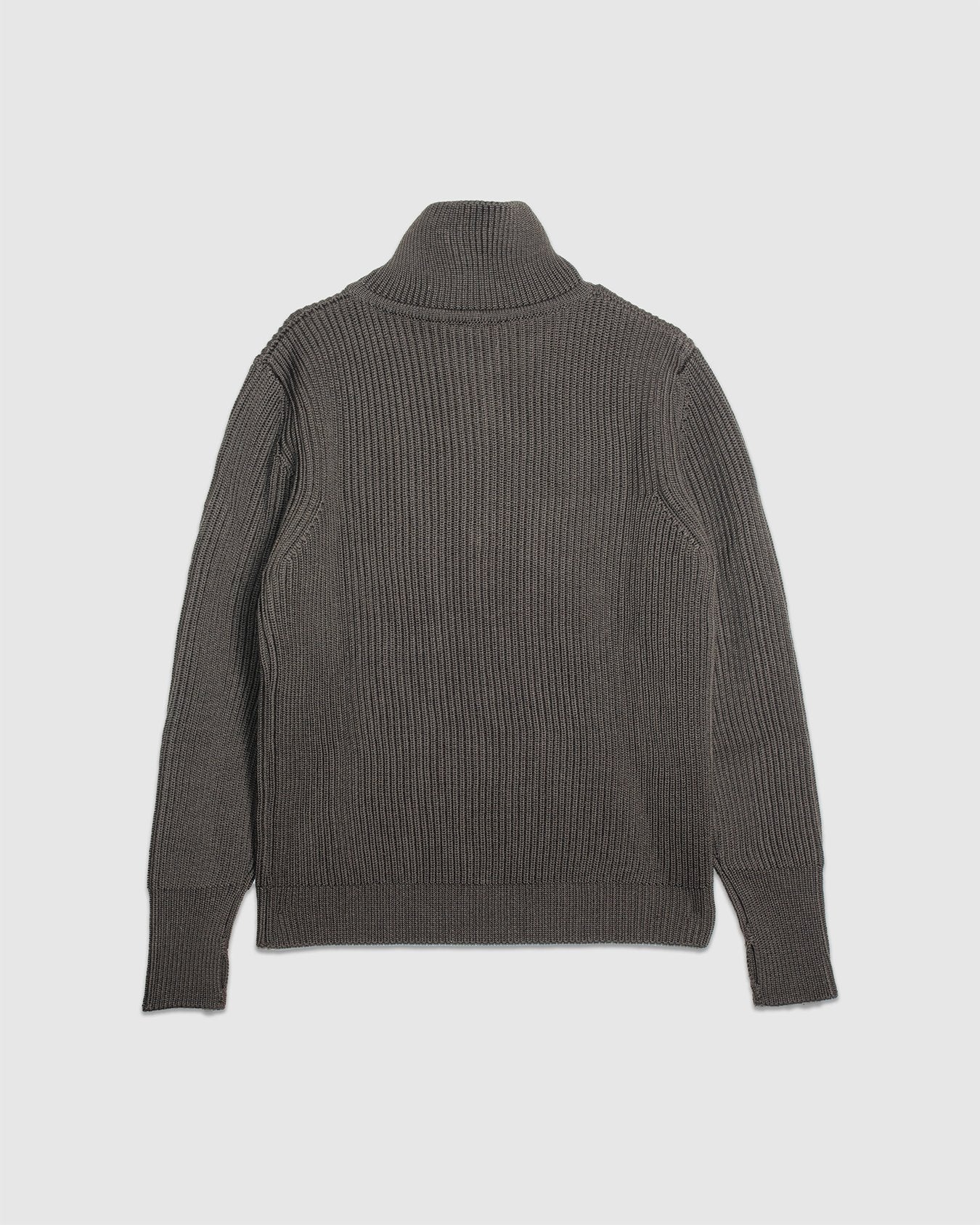 Navy Half-Zip Hunting Green