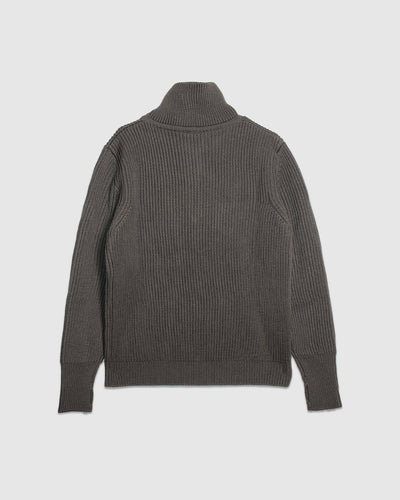 Navy Half-Zip Hunting Green