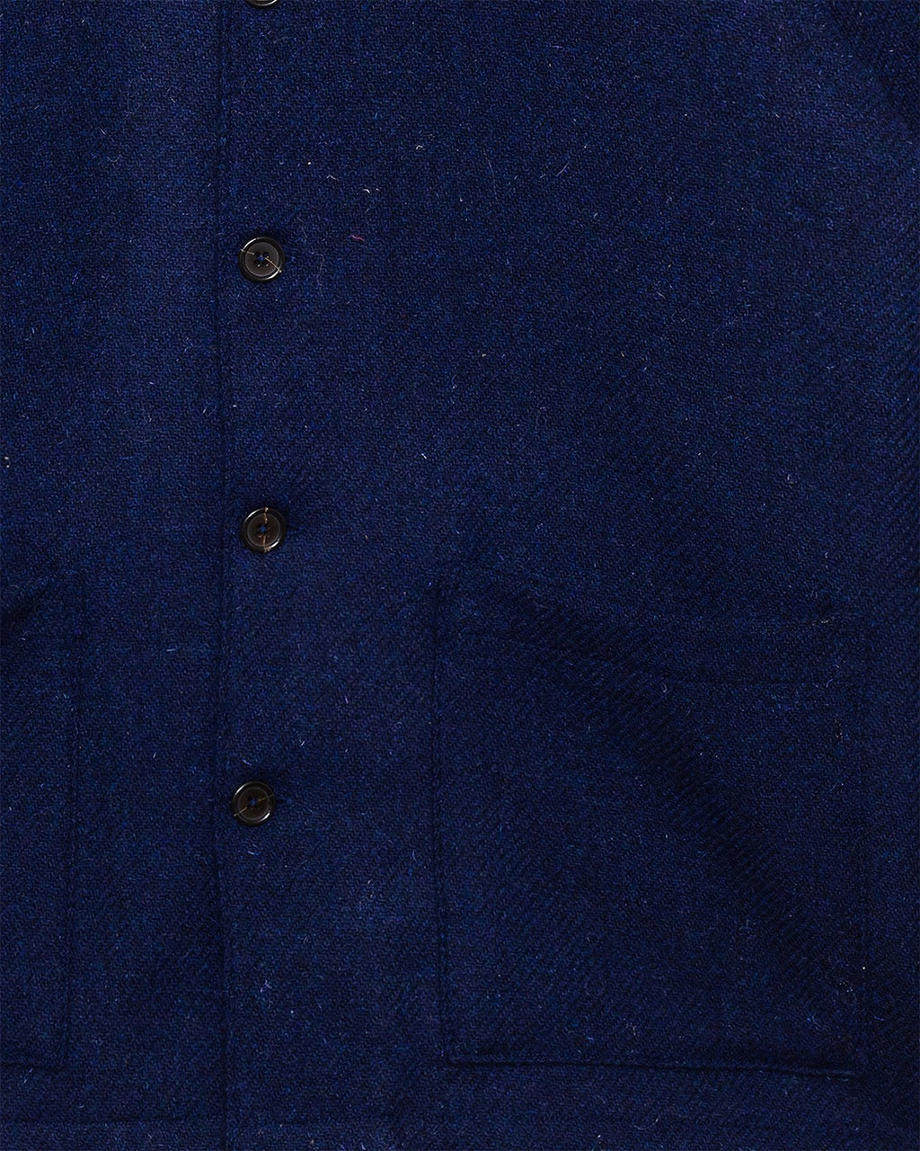 Easy Jacket Indigo Harris Tweed Plaid