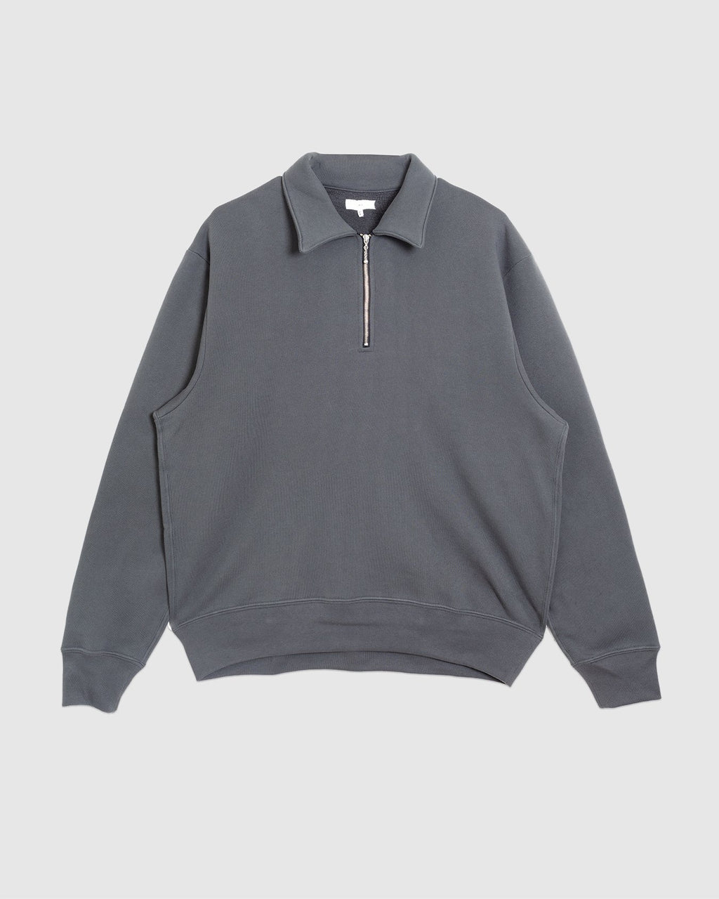 Quarter Zip Sweatshirt Faded Black