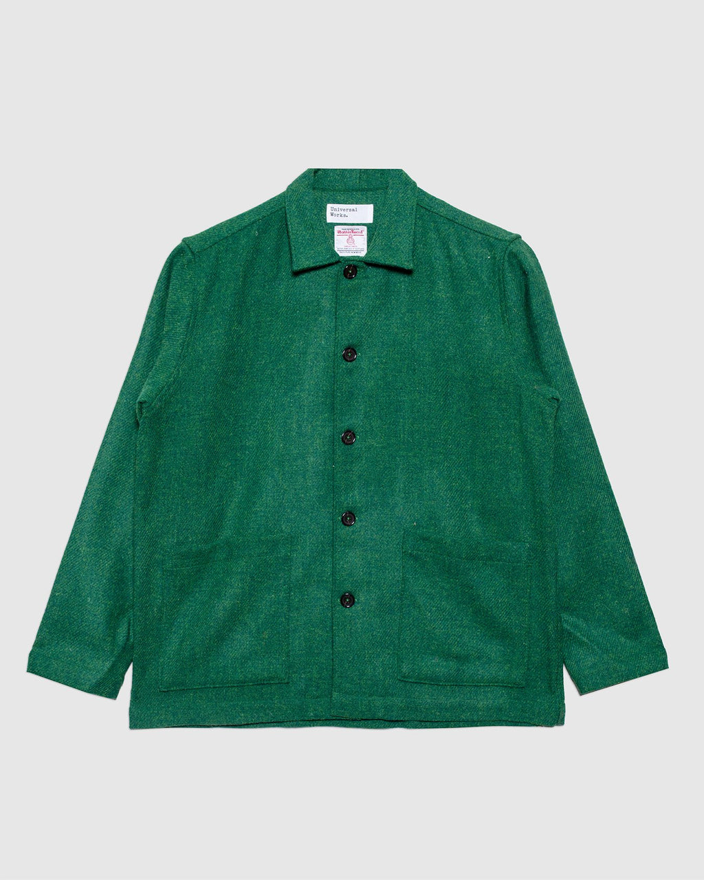 Easy Jacket Green Harris Tweed