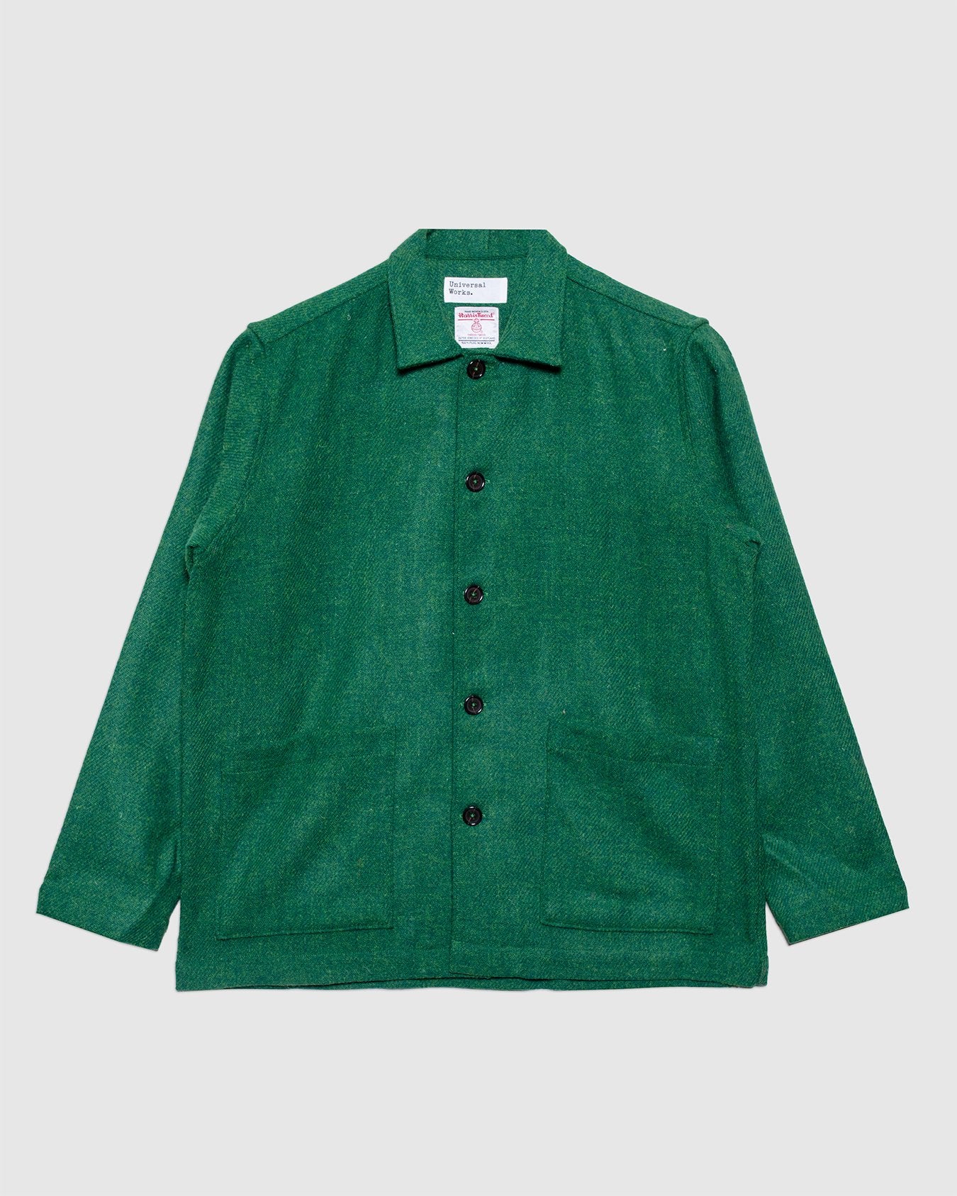 Easy Jacket Green Harris Tweed