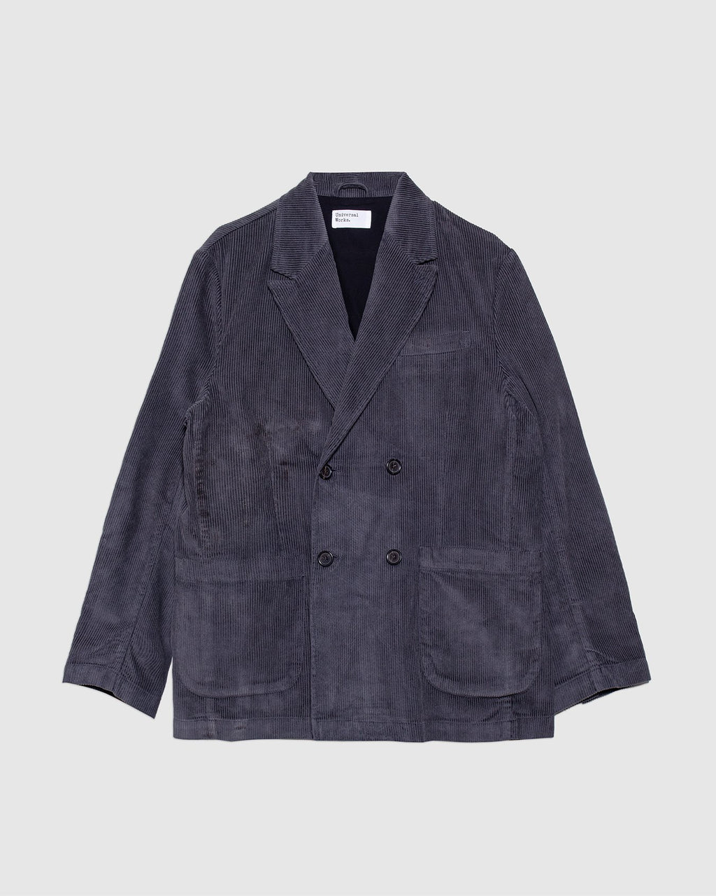 Manor Jacket Charcoal Corduroy