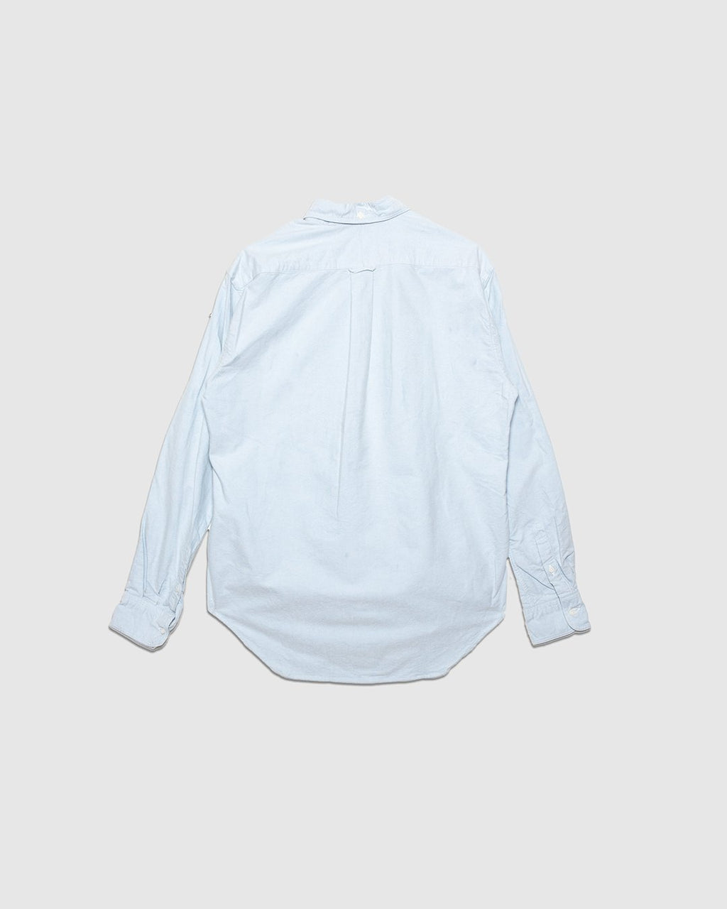 Brushed Fall Oxford - Blue