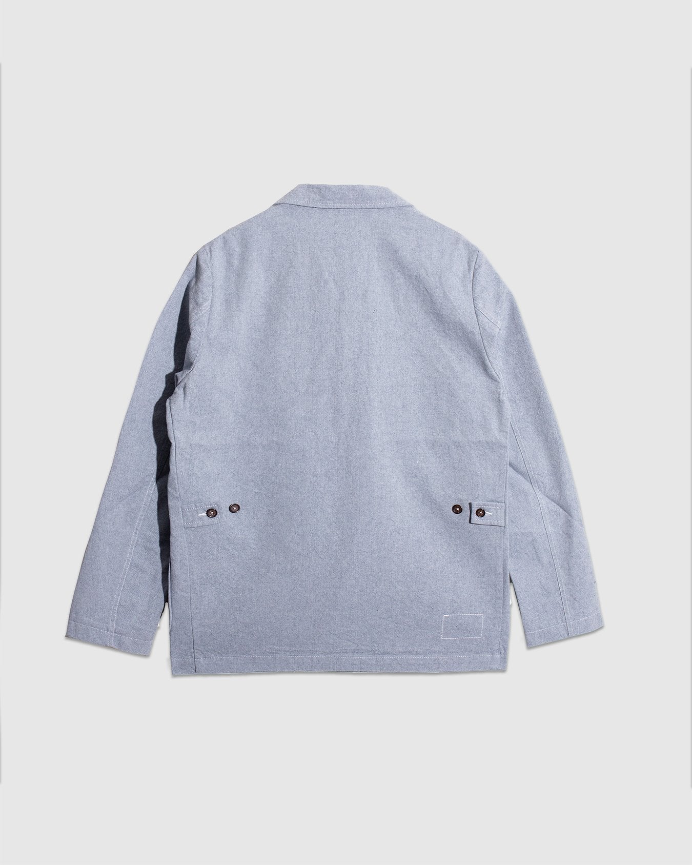Five Pocket Jacket Reworked Jean Cloth - Indigo
