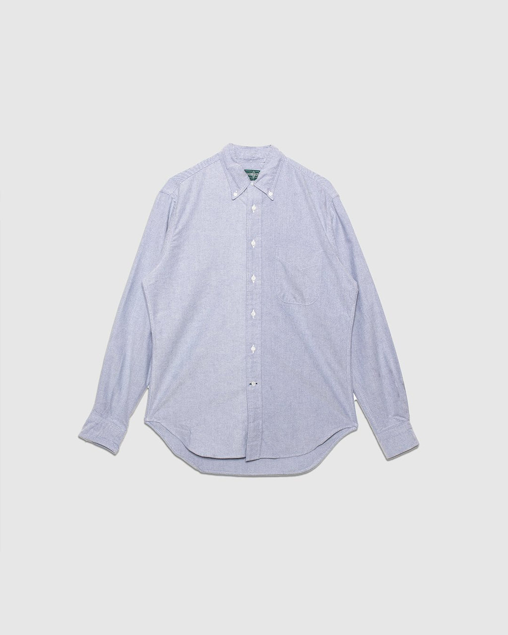 Brushed Fall Oxford - Navy