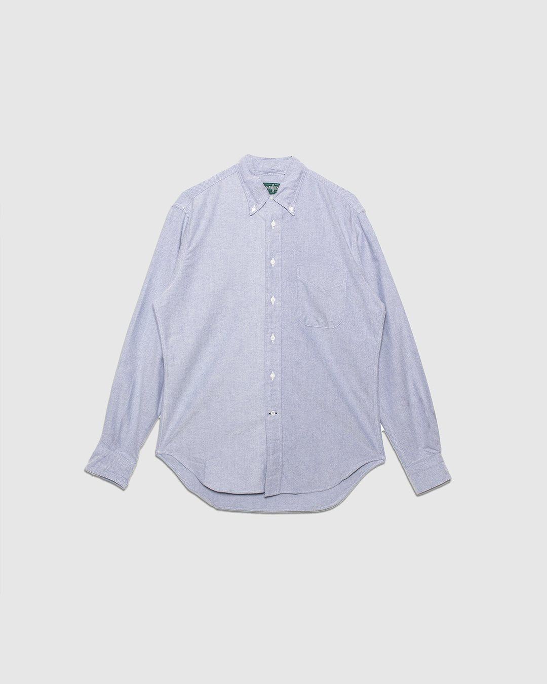 Brushed Fall Oxford - Navy