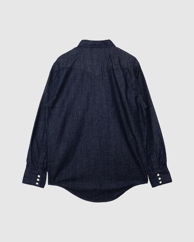 Western Shirt Blue Denim
