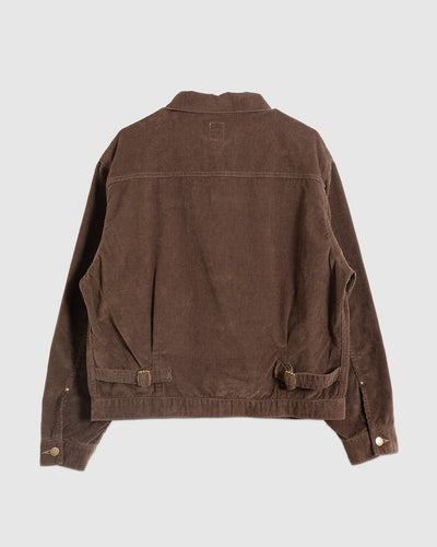 Trucker Jacket 13W Corduroy Brown