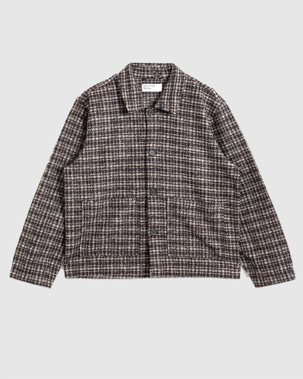 Rams Jacket Jacquard Knit Brown