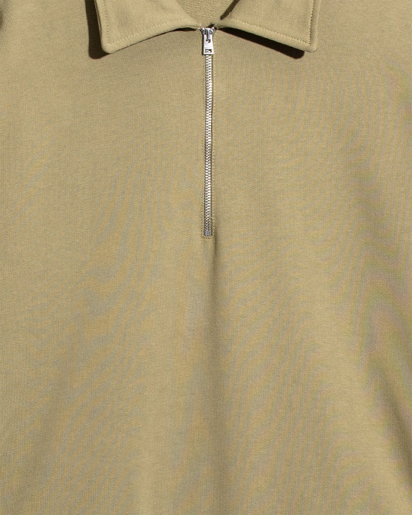 Ketel Relaxed Half Zip - Moss Green