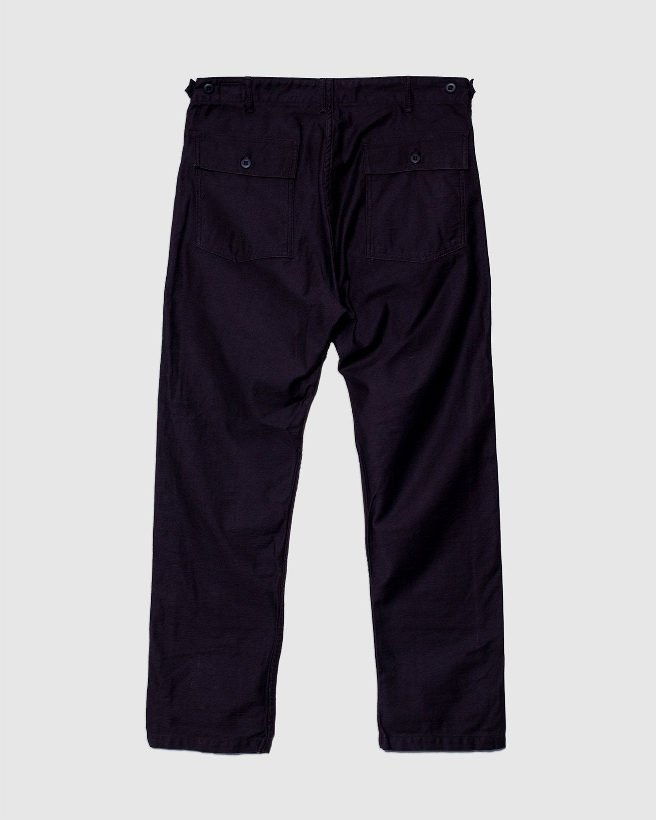 Slim Fit Fatigue Pant - Black