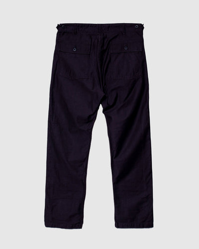 Slim Fit Fatigue Pant - Black