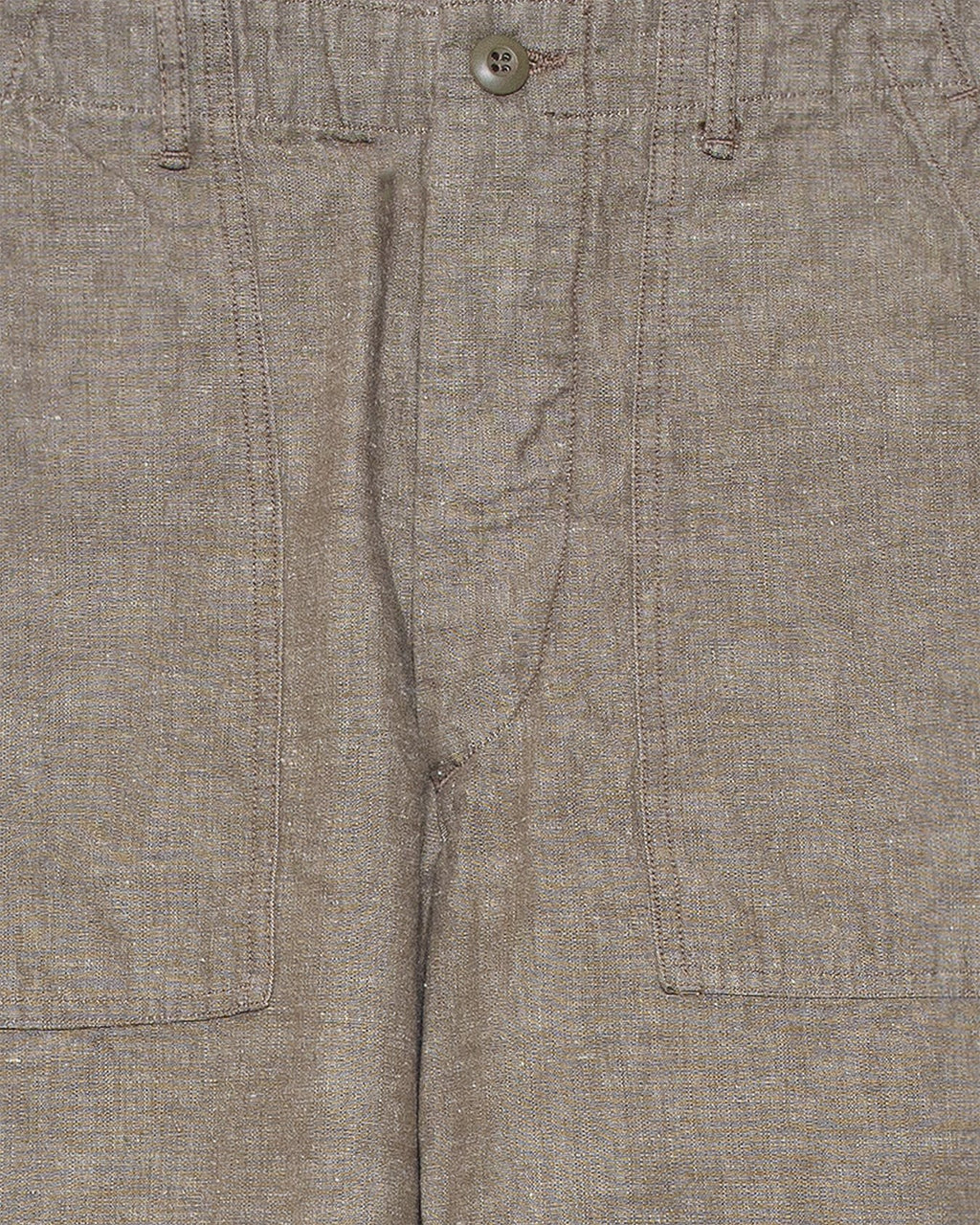 Chambray Fatigue Pants (Regular Fit) - Dusty Olive