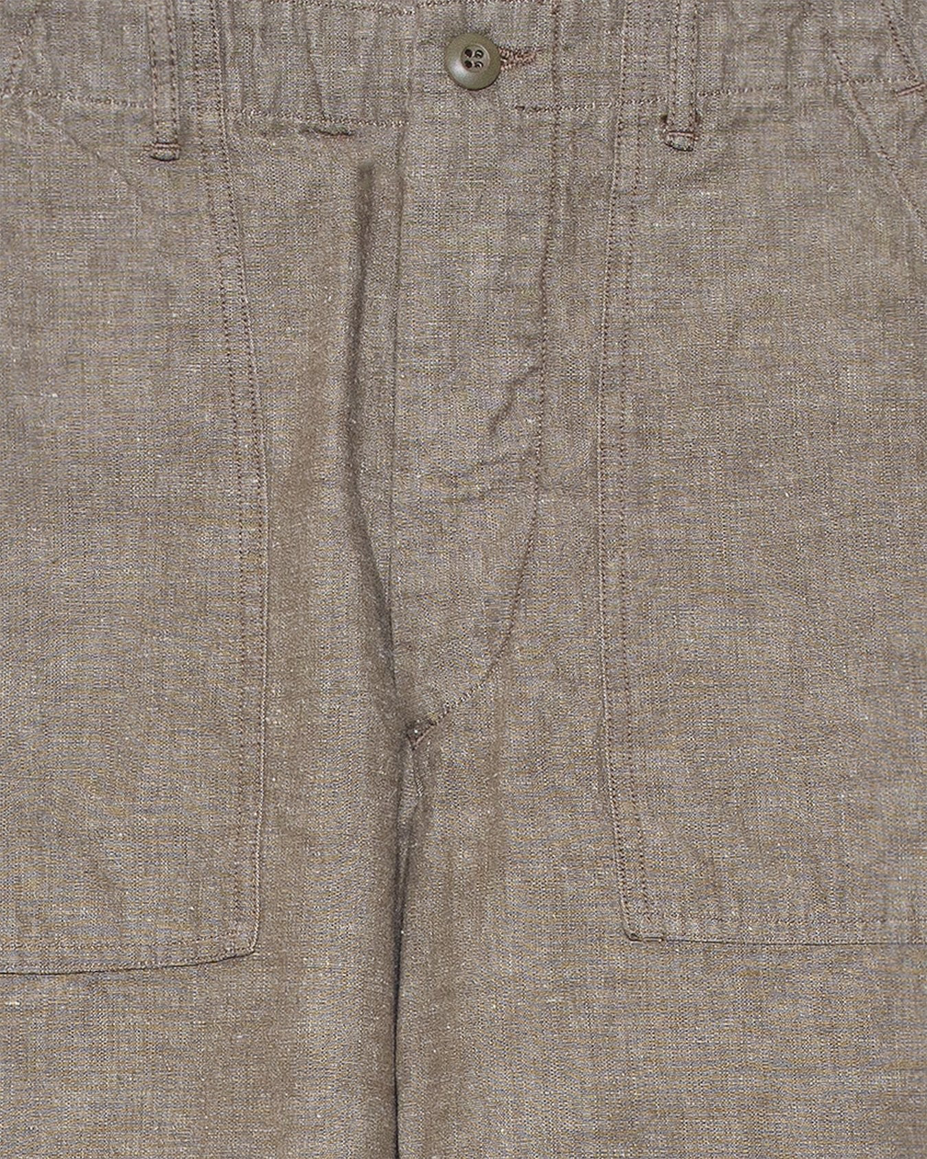 Chambray Fatigue Pants (Regular Fit) - Dusty Olive