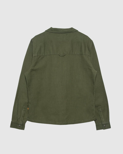 Veloso Shirt Green Waffle Box Fit