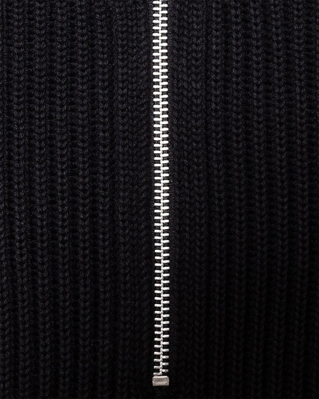 Navy Half-Zip Black