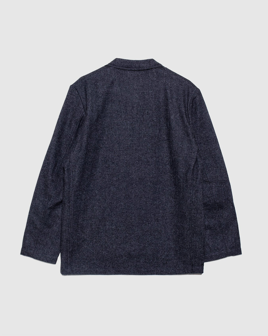 Two Button Jacket Grey Anders Wool Upcycled