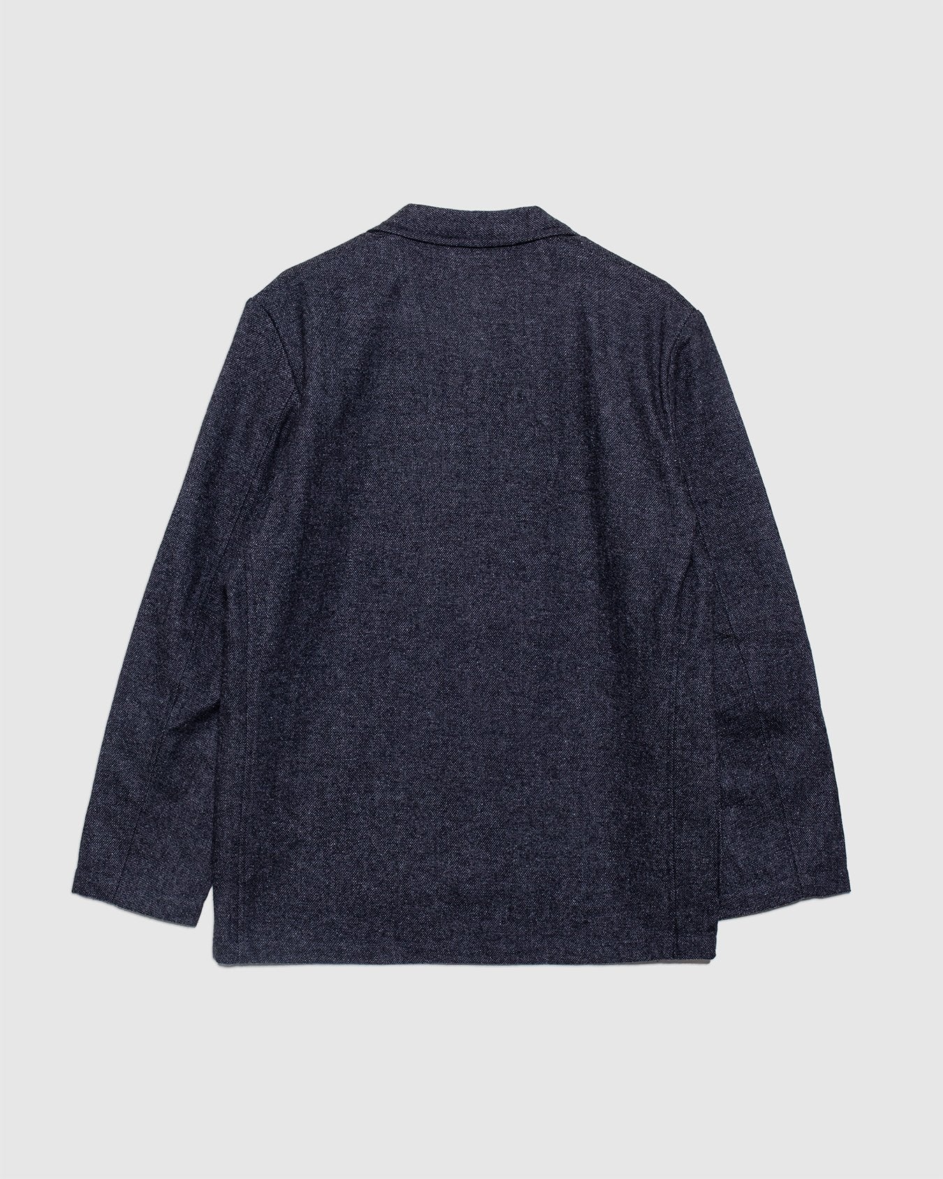 Two Button Jacket Grey Anders Wool Upcycled