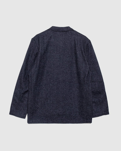 Two Button Jacket Grey Anders Wool Upcycled