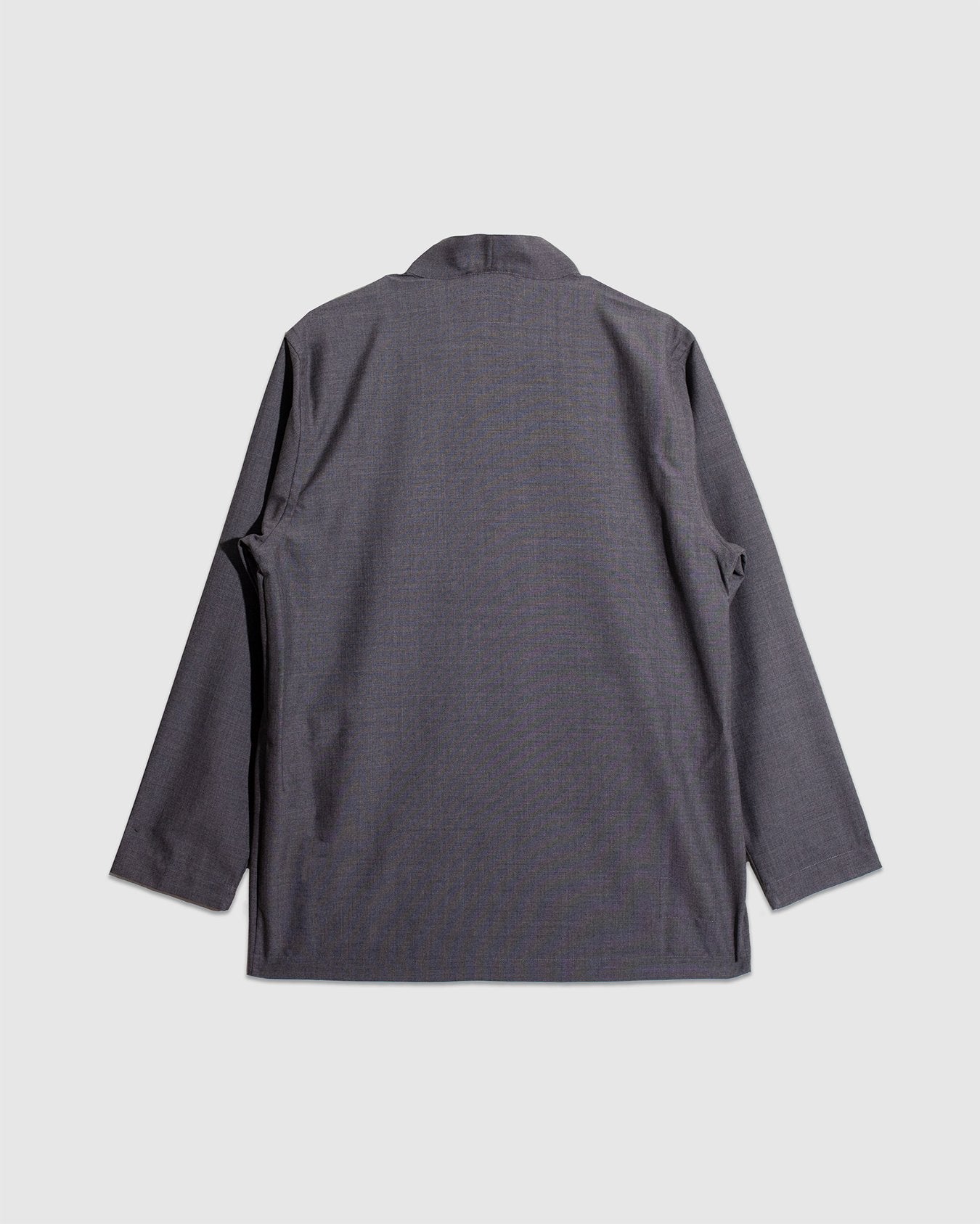 Kyoto Work Jacket Tropical Suiting - Grey Marl