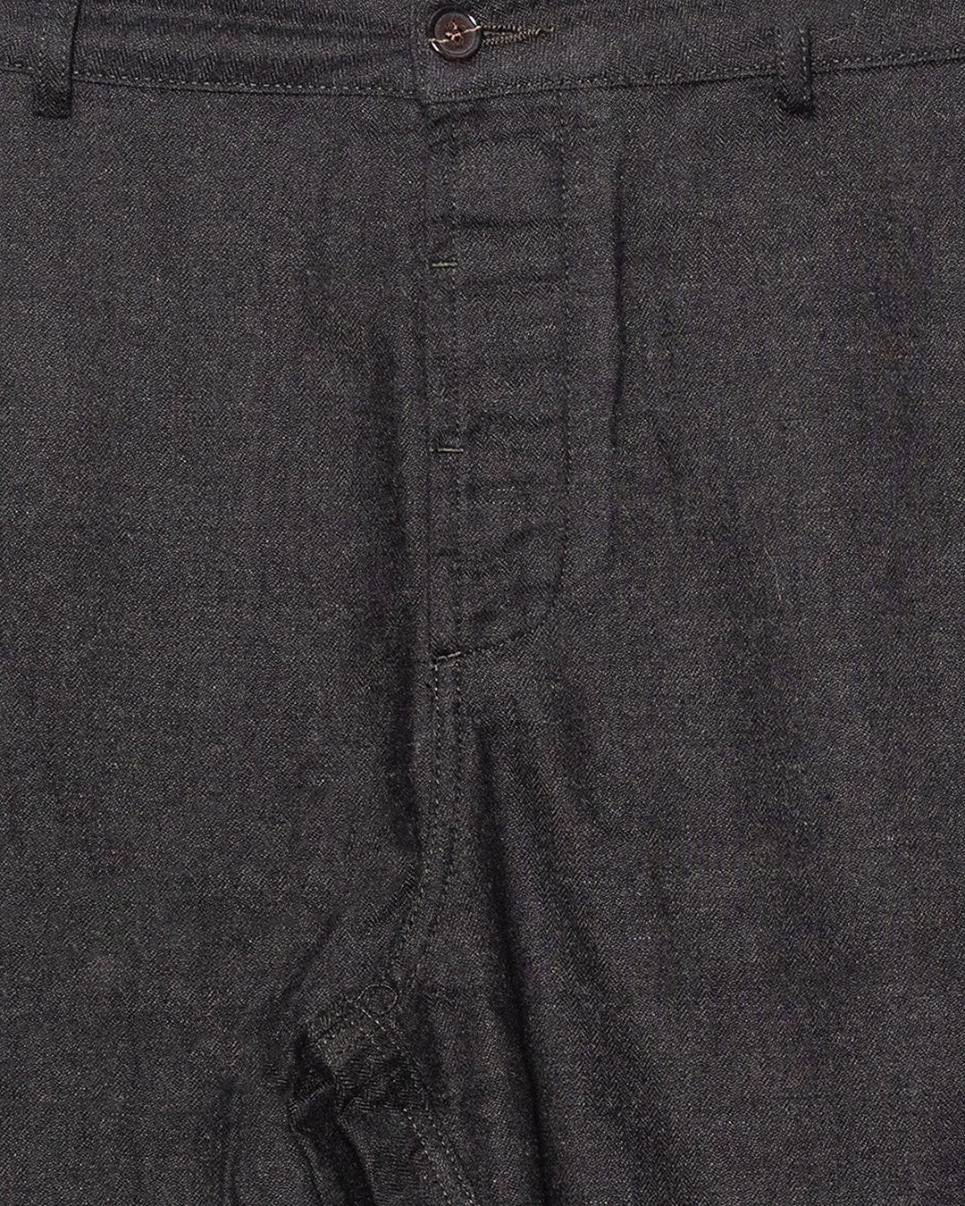 Upcycled Italian Tweed Military Chino - Olive