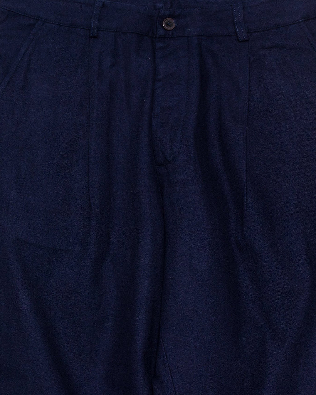 Duke Pant Navy Brushed Moleskin