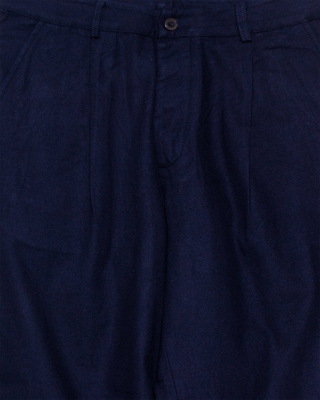 Duke Pant Navy Brushed Moleskin
