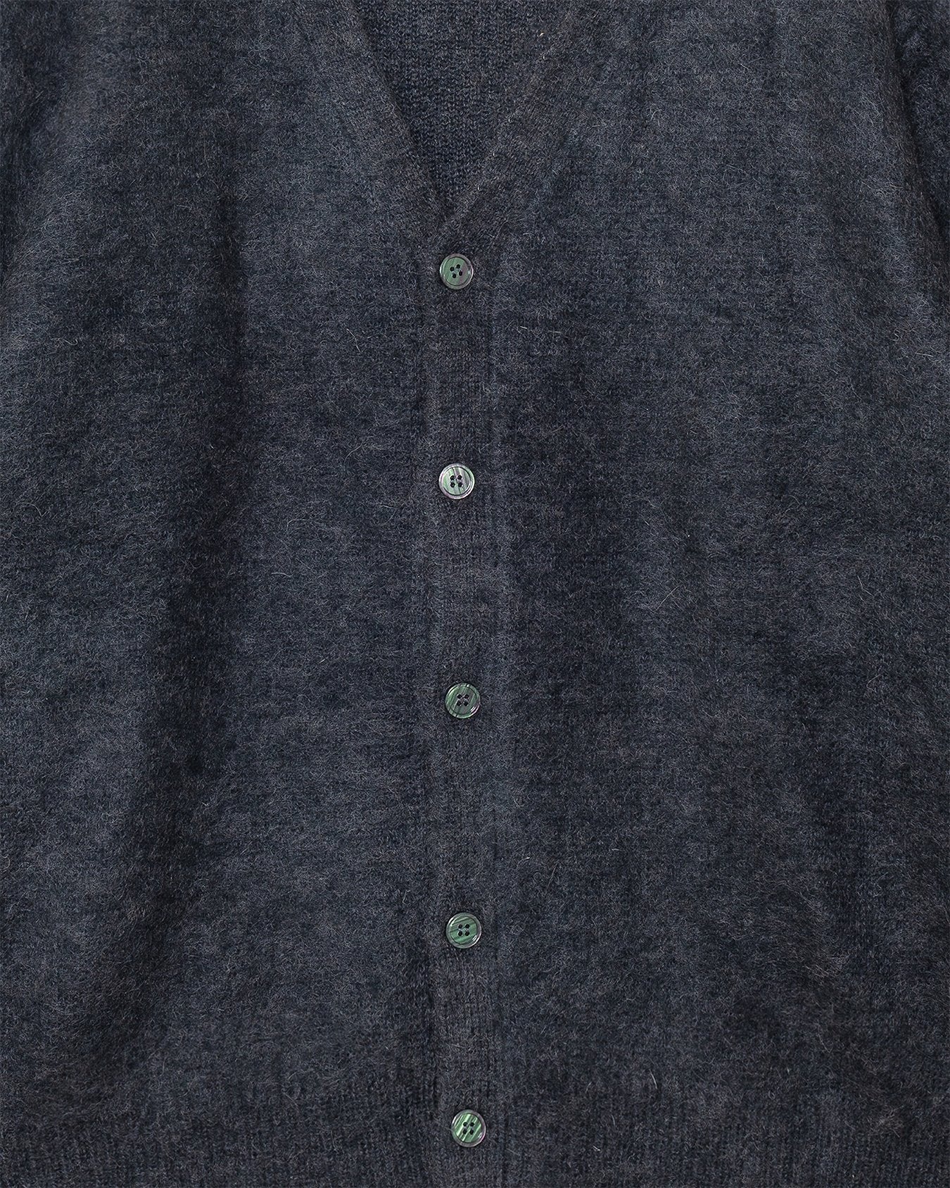 Mohair Cardigan Charcoal