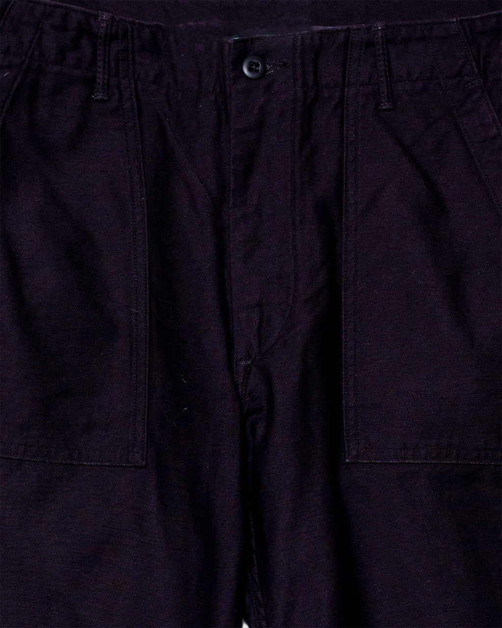 Slim Fit Fatigue Pant - Black