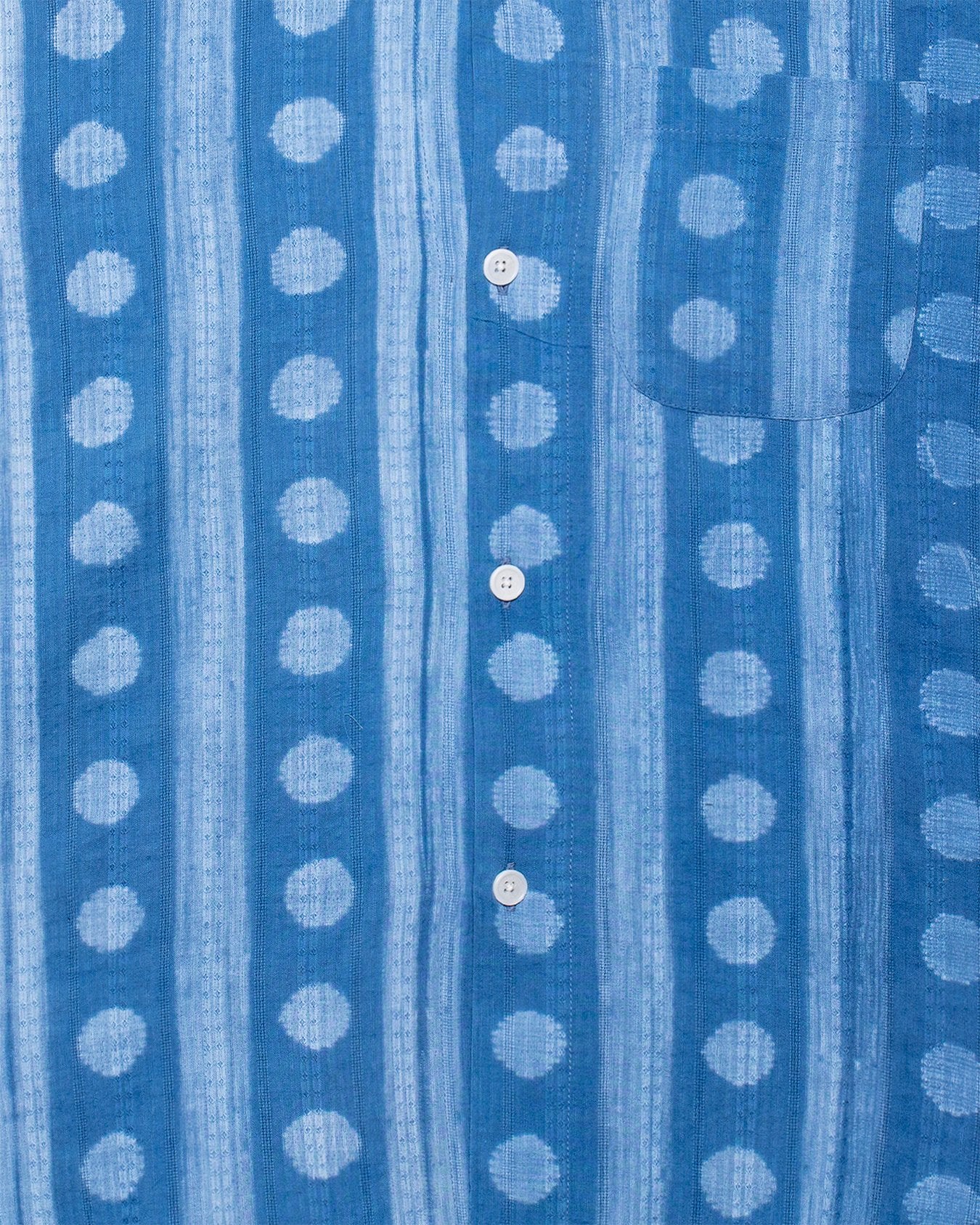 Ronen Shirt Shibori 15 Light Indigo