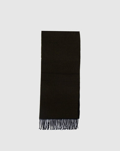 Double Sided Scarf - Green/Black