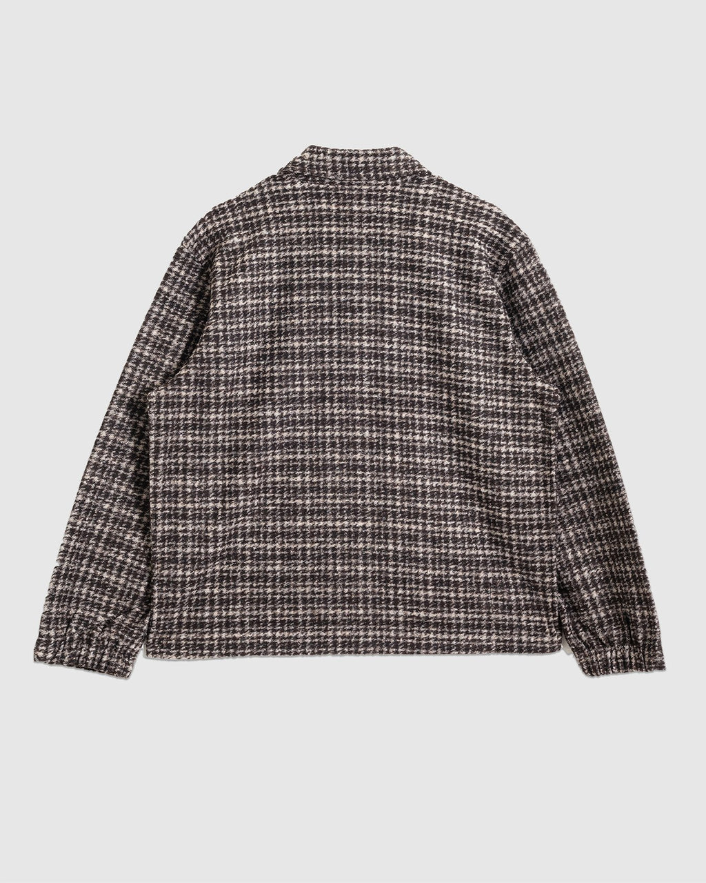 Rams Jacket Jacquard Knit Brown