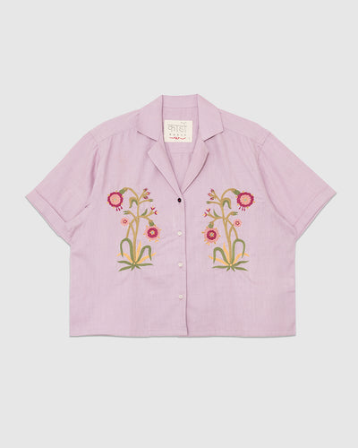 Olivia 2.0 Shirt EMBSS2601 Lavender Mist