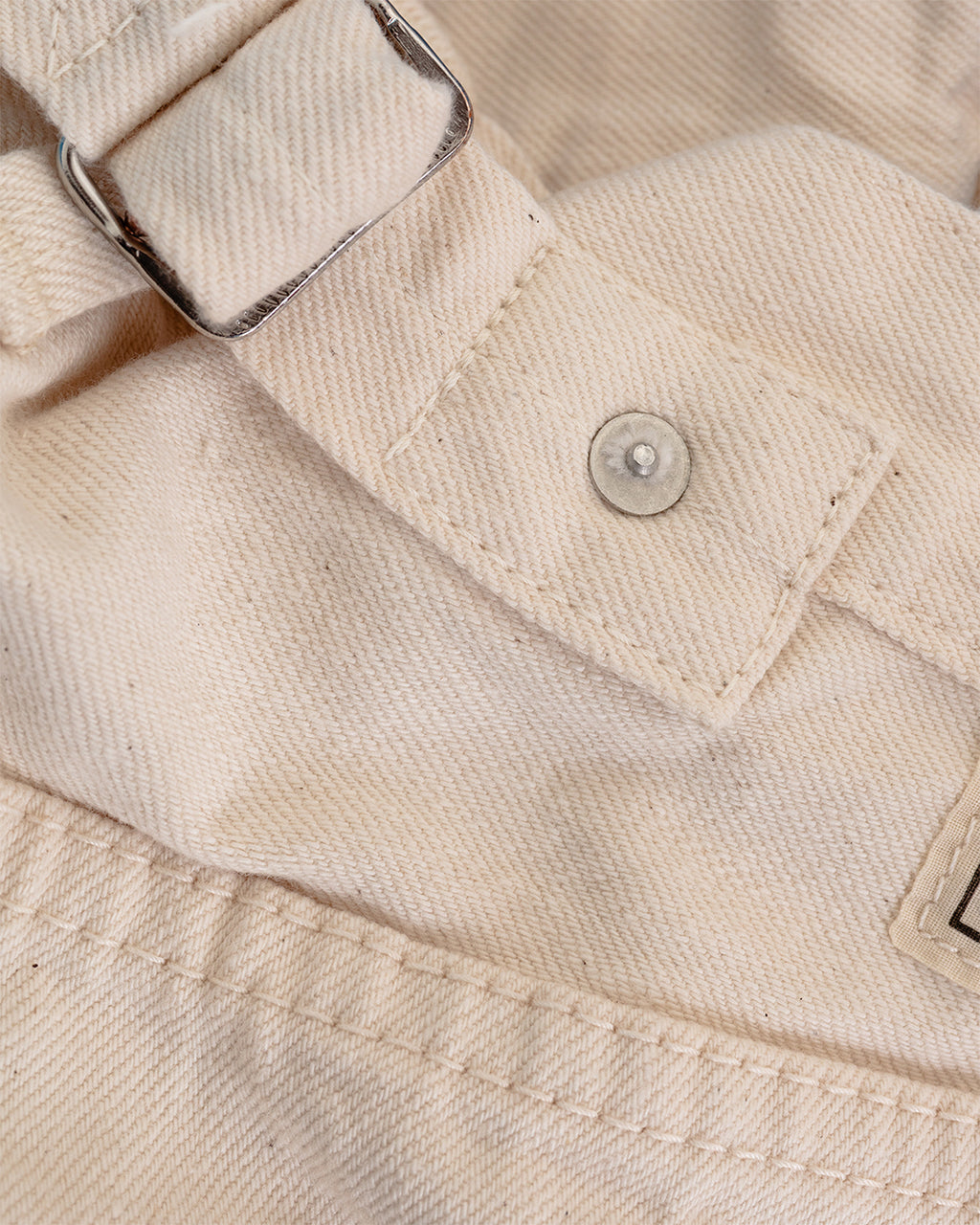 Grand Dad's Fit Denim Kinari Ecru