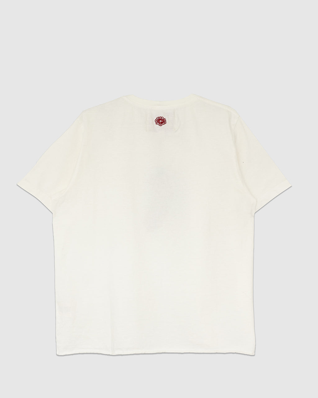 On The Farm Raw Hem Tee Cloud