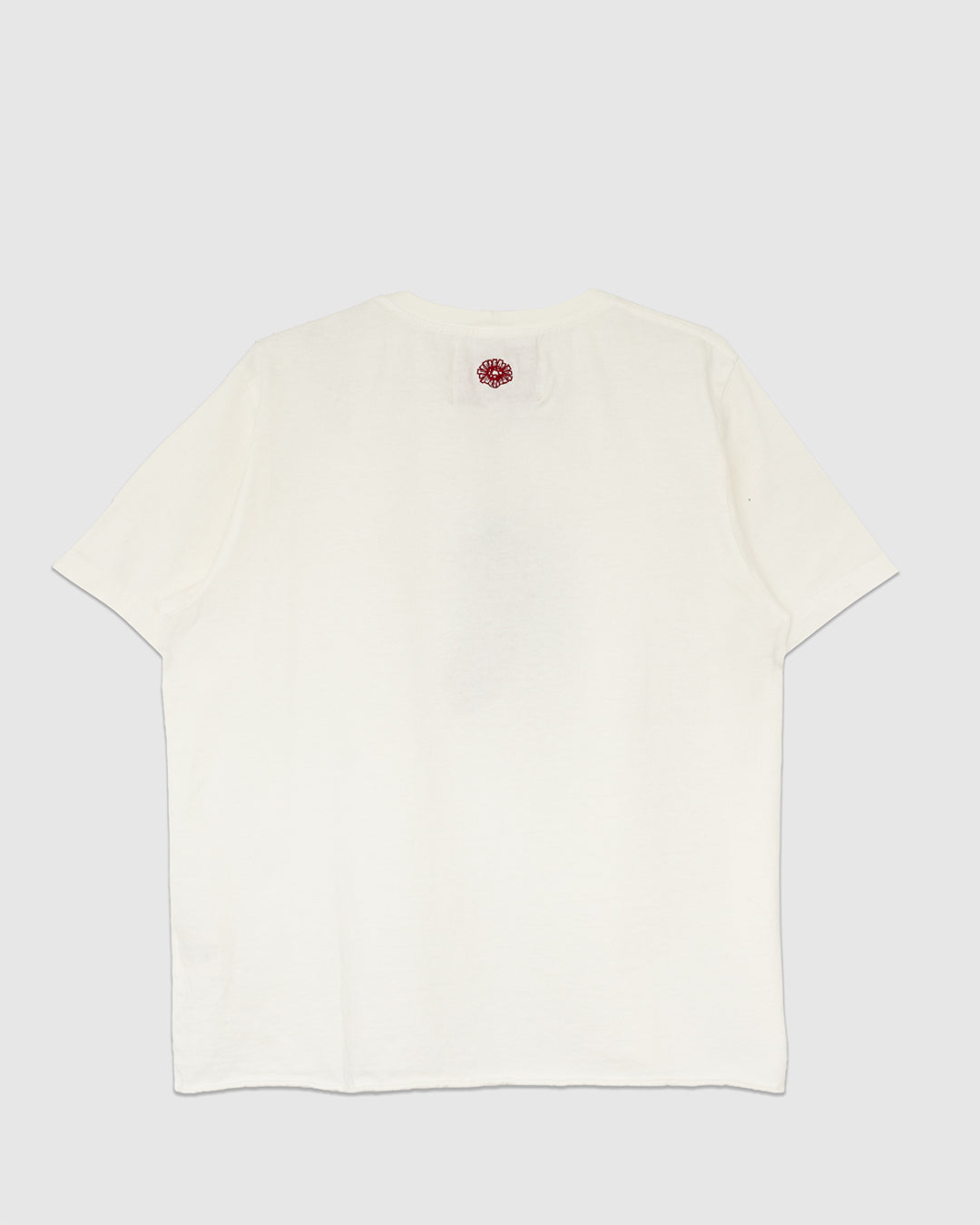 On The Farm Raw Hem Tee Cloud