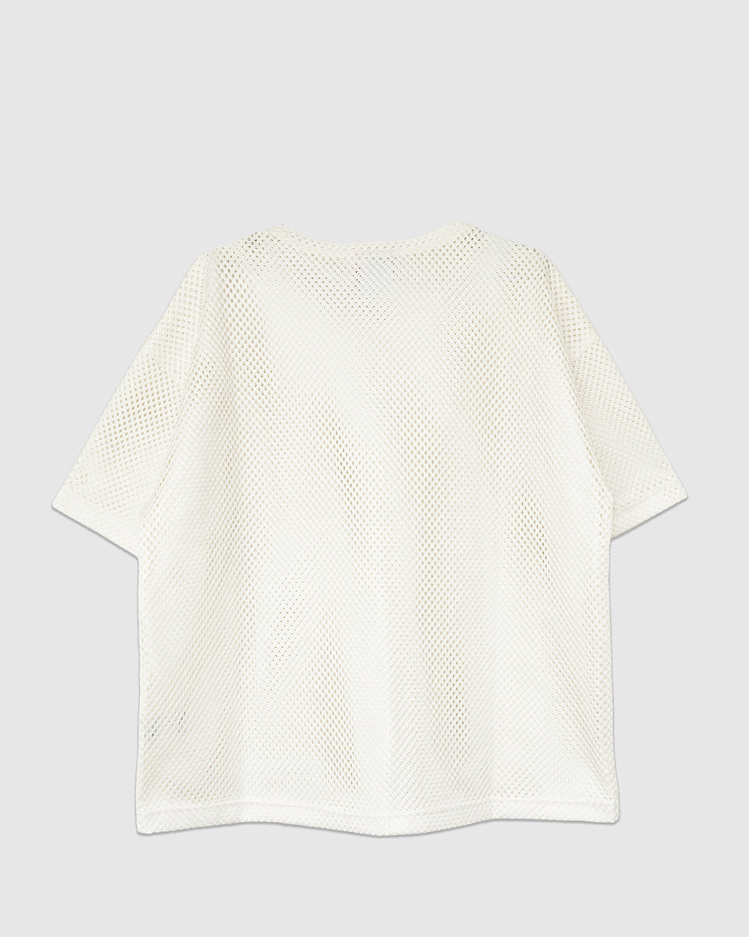 Red Box Mesh T-Shirt White Dune