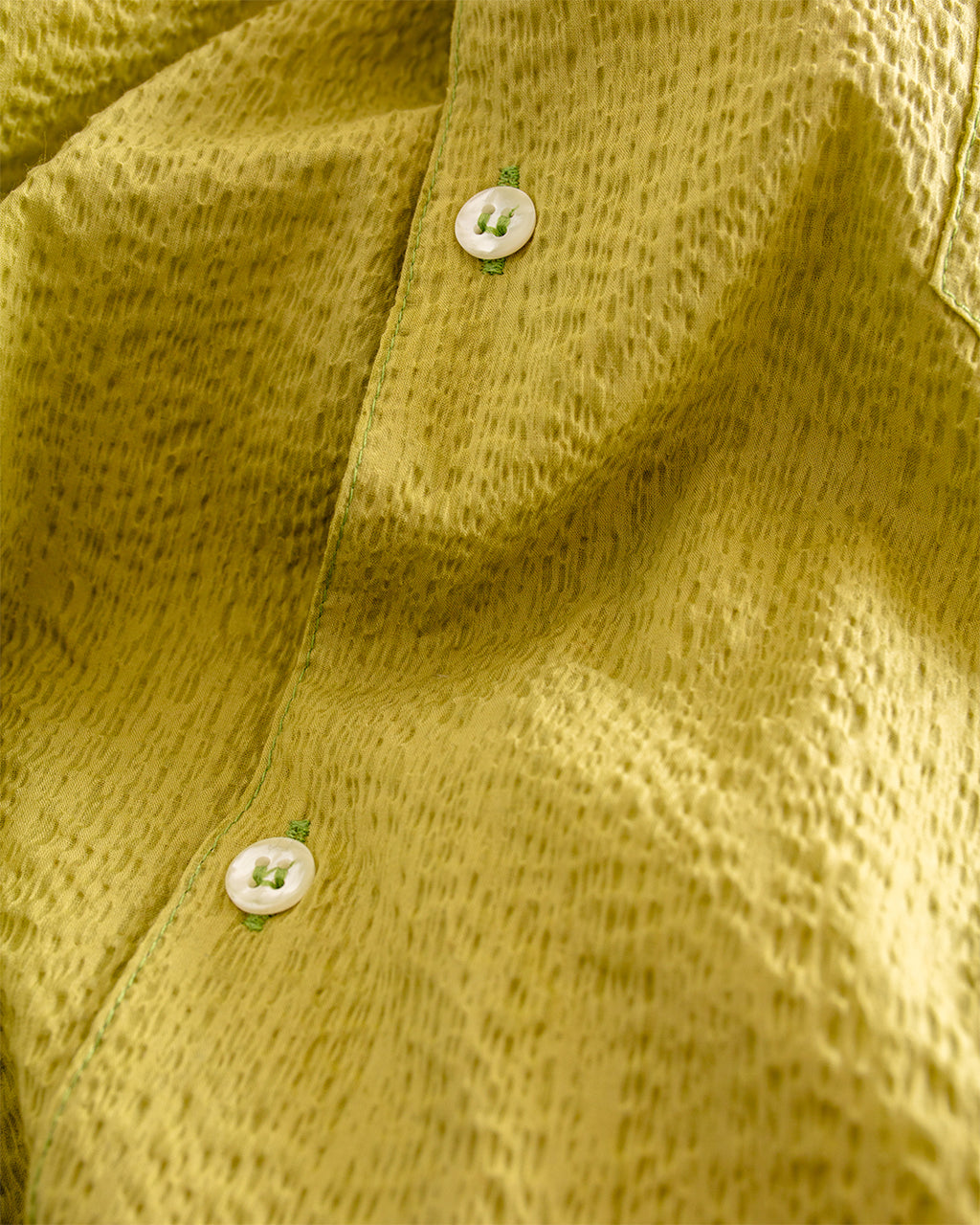 Pear Ripple Camp Shirt Green