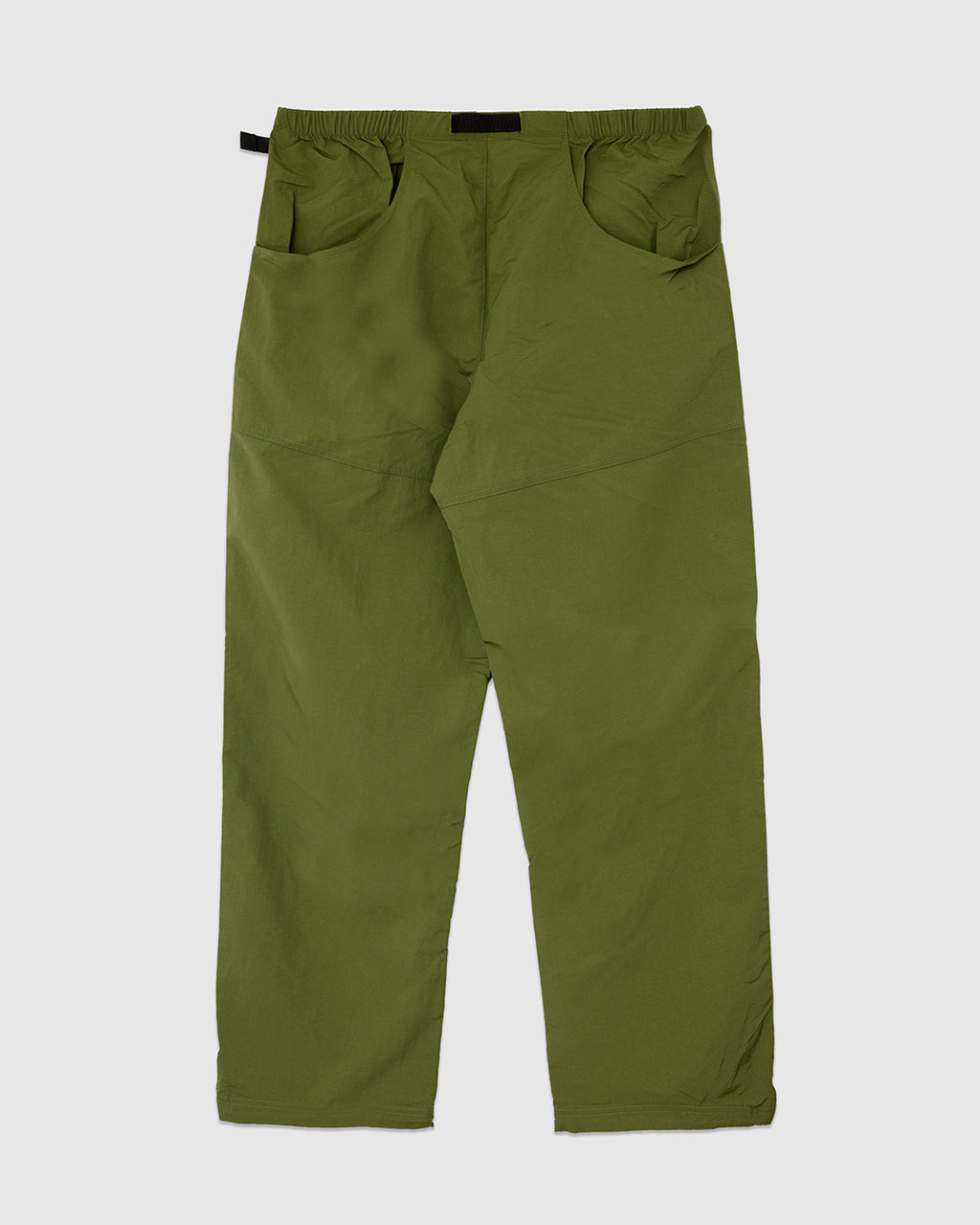 Red Box Nylon Belted Pant Woodland Green
