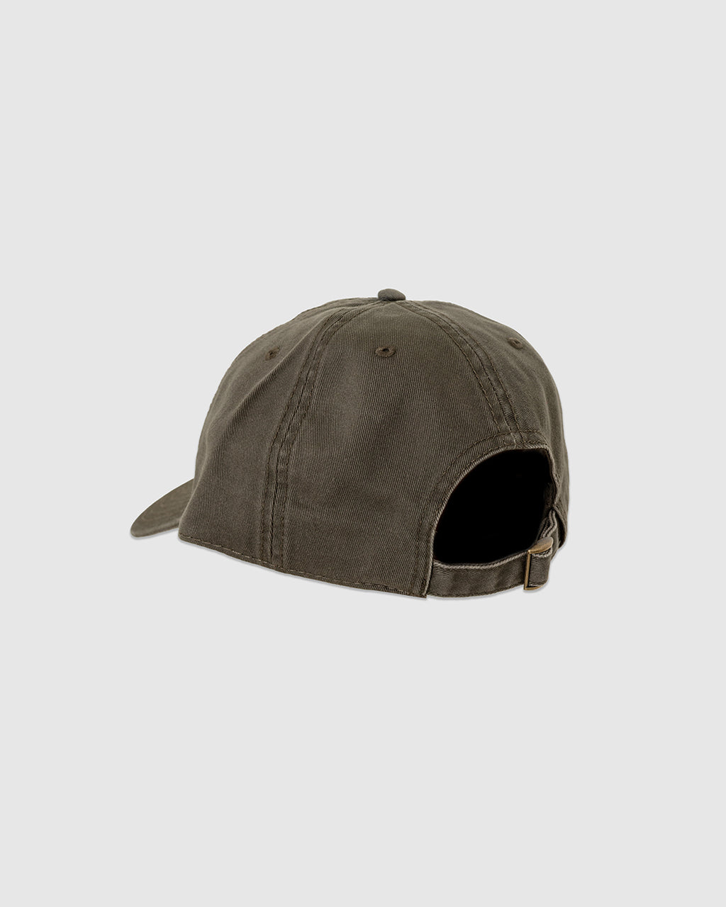 Strap Back Cap - S&T Emb Dark Olive