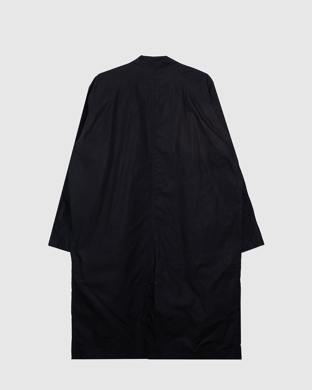 Morten Long Coat Waxed Black