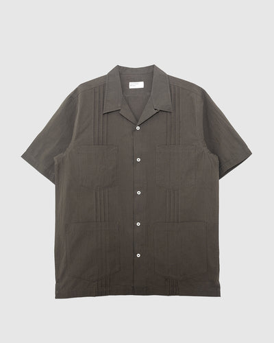 Dwight Overshirt Tech Cotton Olive