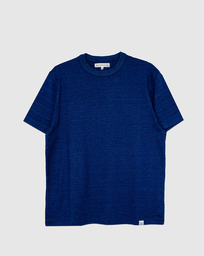 SCT04 Slub Pima Cotton T-Shirt Denim Blue