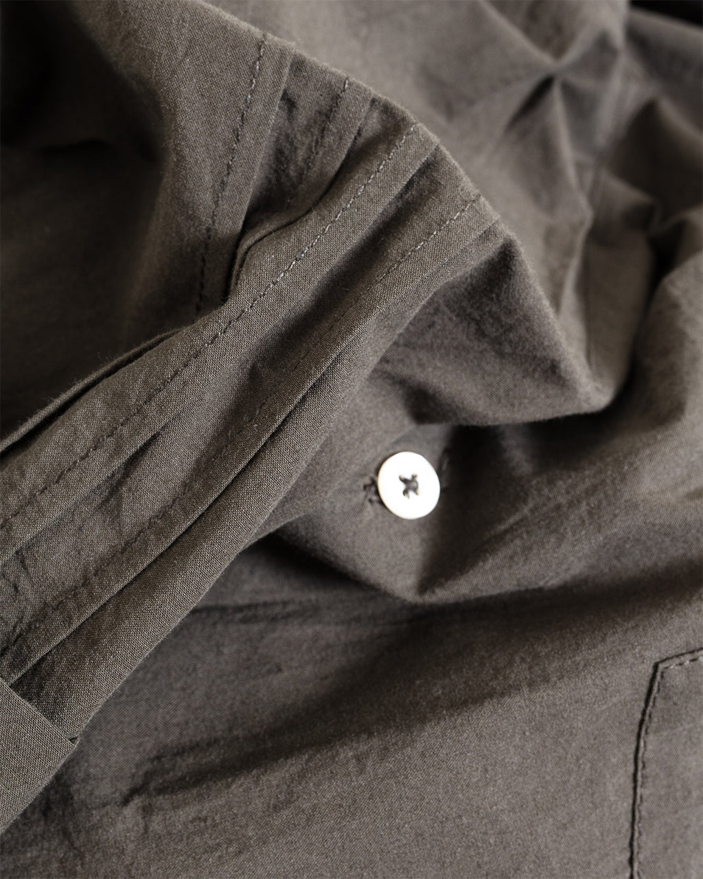 Dwight Overshirt Tech Cotton Olive