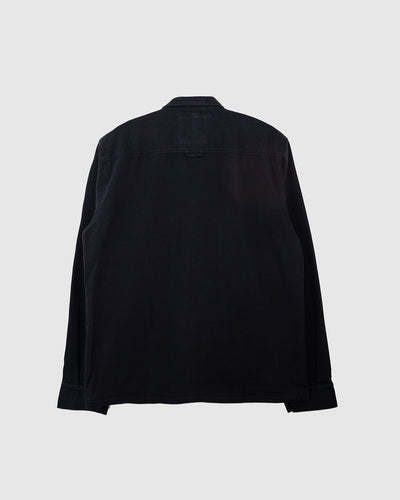 Luka Sturdy Overshirt Black
