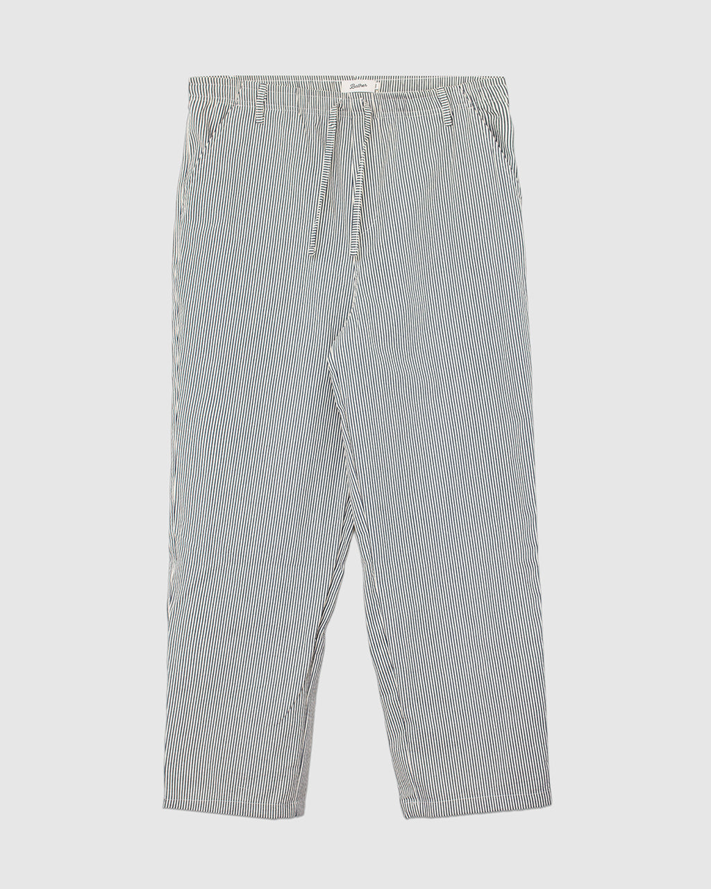 Pinstripe Leisure Pant Navy