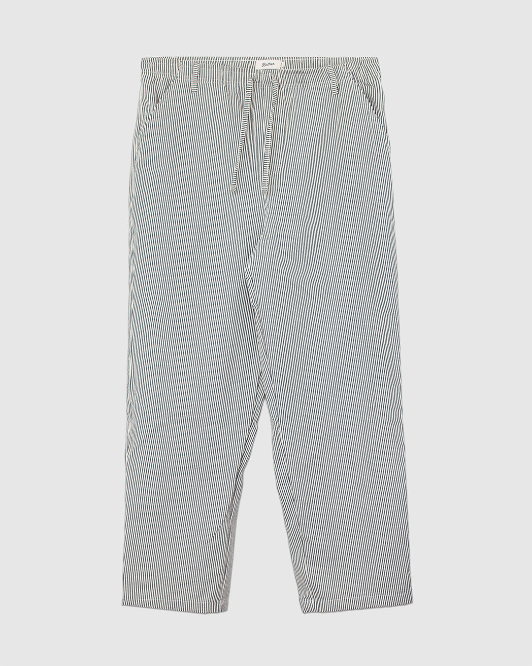 Pinstripe Leisure Pant Navy