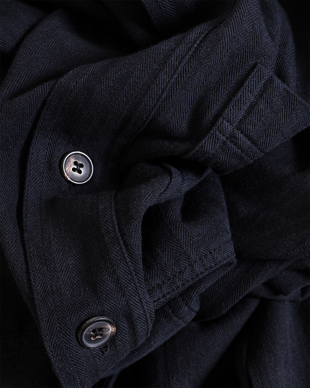 Luka Sturdy Overshirt Black